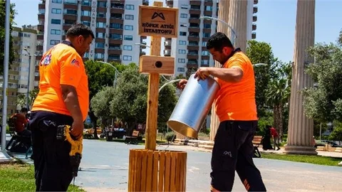 Mersin Büyükşehir, "Köpek Atık İstasyonu" Sayısını İki Katına Çıkardı