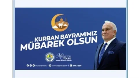 Başkan Tollu Kurban Bayramını Kutladı