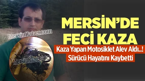 Otomobille Motosikletin Çarpıştığı Kazada 1 Kişi Hayattan Koptu