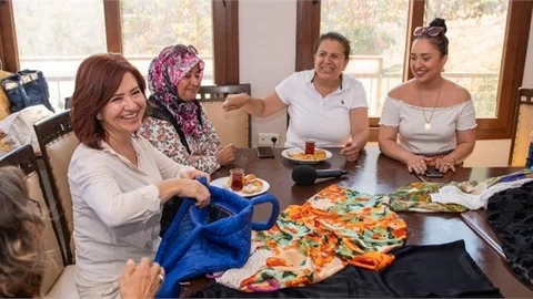 Mersin Büyükşehir "Kadın ve Çocuk Atölyeleri" Harikalar Yaratmaya Devam Ediyor