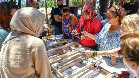 Darısekisi’ndeki Çarpana Atölyesi Kadınlar ve Çocuklardan Yoğun İlgi Gördü