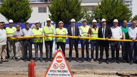 Erdemli Doğalgaza Kavuşuyor