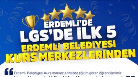 Erdemli Belediyesinin Attığı Tohumlar Fidan Oluyor, Öğrencilerimiz Başarıdan Başarıya Koşuyor
