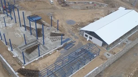 MESKİ Çamlıyayla Teknik Hizmetler Yerleşkesi Yapımında Sona Gelindi