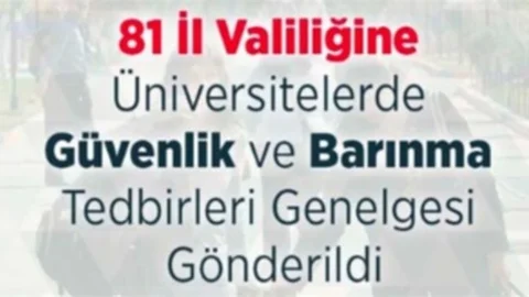 81 İl Valiliğine Gönderildi, Denetim ve Tedbirler Artırılıyor