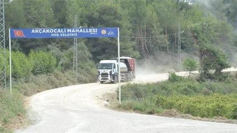 Mersin Büyükşehir, Kırsal Bölgelerde de Ulaşım Altyapısını Güçlendiriyor