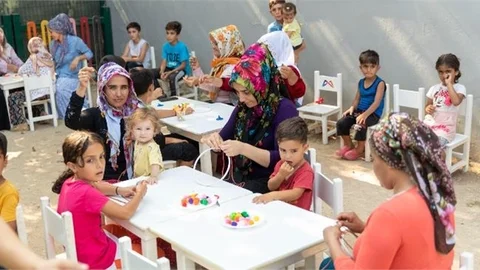 Mersin Büyükşehir’in Atgirmez Kadın ve Çocuk Atölyesi’nde Yok Yok