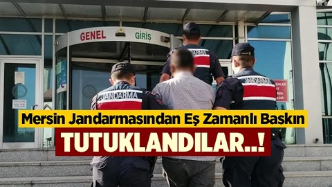 Aranan Şahıslara Eş Zamanlı Baskın, Çok Sayıda Gözaltı Var