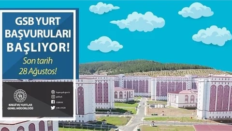Yurt Başvuruları Başladı