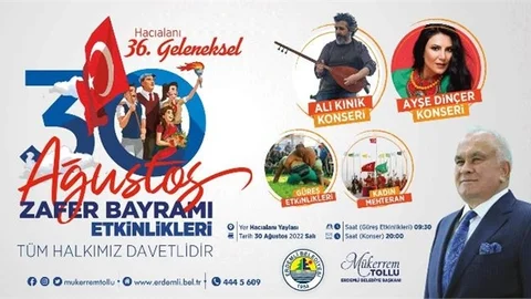 Erdemli'de 30 Ağustos Coşkusu