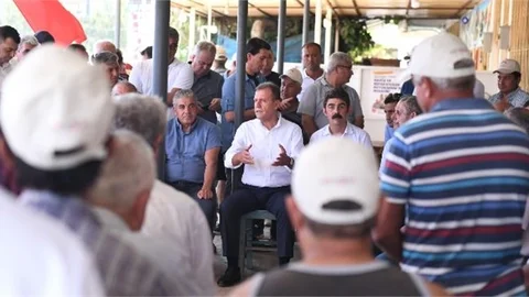 Başkan Seçer Aydıncık, Bozyazı ve Anamur’da Vatandaşla Buluştu