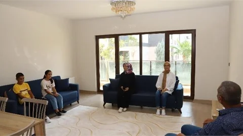 Çocuklar, Yeni Evlerine Taşınmak İçin Sabırsızlandıklarını Söyledi