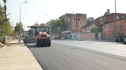 Tarsus Şelale Bulvarı’nda Yenileme Çalışması