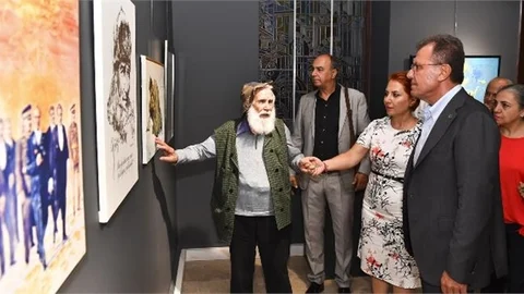 Etem Çalışkan’ın Eserleri Taş Binayı Süsleyecek