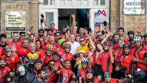 Bisikletlilerden Başkan Seçer’e ‘destek’ Teşekkürü