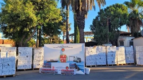 Son Yılların En Büyük Alkollü İçki Yakalaması Mersin'de Gerçekleştirildi.