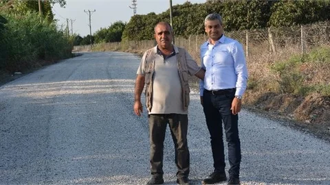 Mantaş İle Yeşil Mahalle Bağlantı Yolu Büyükşehir Ekiplerince Asfaltlandı