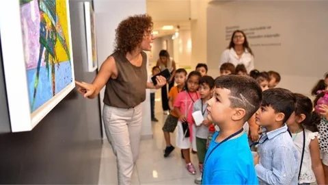 Minik Dünyalarını Resimle Kağıda Döktüler