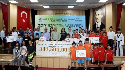 17 Farklı Dalda Mücadele Veren 61 Spor Kulübüne Toplamda 317 Bin 500 TL Nakdi Destek Sağlandı