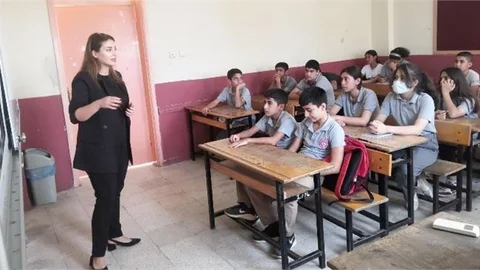 Tarsus Tekeliören Ortaokulu’nda Rehber Öğretmen, Öğrencilerle Buluştu