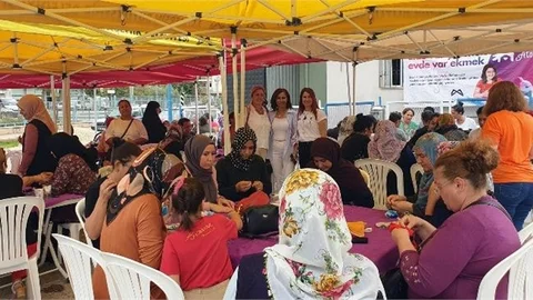 Büyükşehir’in "Evimiz Atölye Projesi" Kırklarsırtı Mahallesi’nde de Başladı