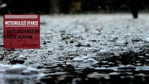 Batı Akdeniz'de Görülecek Sağanak Yağışlara Dikkat!