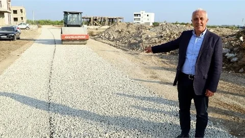 Başkan Gültak, Asfalt Plentinde İncelemeler Yaptı, Sathi Kaplama Çalışmasını Yerinde Takip Etti