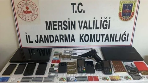 Jandarmadan Kredi Çetesine Mersin Merkezli Eş Zamanlı Operasyon