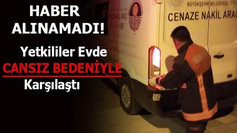 Mersin'de Yaşlı Kadın Evinde Ölü Olarak Bulundu