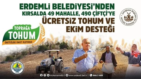 49 Köyden 490 Çiftçi Toros Dağları’nda Üretime Katılıyor