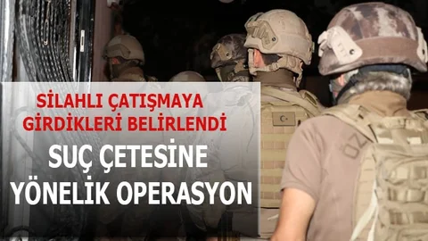 Mersin'de Suç Çetesine Yönelik Düzenlenen Operasyonda 5 Şüpheli Gözaltına Alındı
