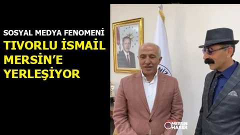 Sosyal Medya Fenomeni İsmail Aşkan, Akdeniz Belediye Başkanı Gültak'ı Ziyaret Etti