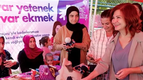 Kadın Gücünü Ortaya Çıkaran Proje: Evimiz Atölye