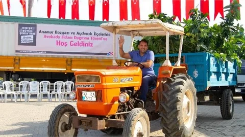 Mersin Büyükşehir, Avokado Fidanı Dağıtımlarının 2. Etabını Tamamladı