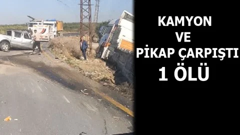 Mersin Bekirde Yolunda Feci Kaza