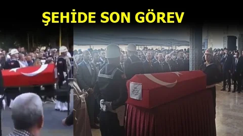 Mersin’de Şehide Son Görev