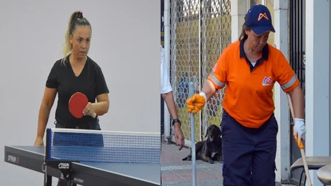 Mersin Büyükşehir Personeli Çetin, Masa Tenisi’nde Derece Yapmak İstiyor