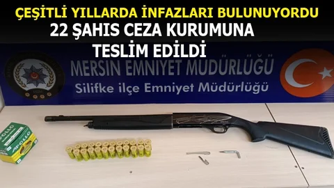 Mersin'de Birçok Olaya Karışan ve Çeşitli Yıllarda İnfazı Bulunan Şahıslar Tek Tek Yakalandı