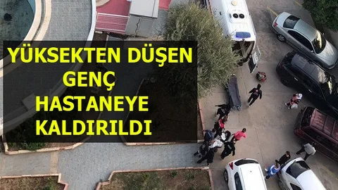 Yüksekten Düşerek Ağır Yaralandı