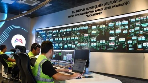 MESKİ, Scada Merkezi İle Tesislerinin 7/24 Takibini Sağlıyor