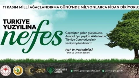 Bakan Kirişci'nin Fidan Sahiplenme Davetine Kabine Üyeleri de Katıldı