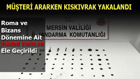Jandarmadan Tarihi Eser Kaçakçılığı Operasyonu