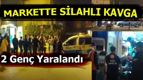 Tartışma Silahlı Kavgaya Dönüştü:2 Yaralı