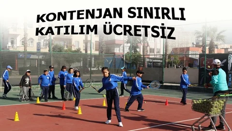 Akdeniz Belediyesi Kış Spor Okulu’nda Antrenmanlar Başladı