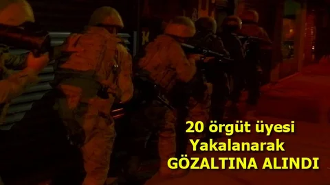 Jandarma; DEAŞ Terör Örgütüne Finans Sağlayan 20 Şüpheliyi Gözaltına Aldı
