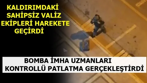 Mersin'de Şüpheli Valiz Panik Yarattı