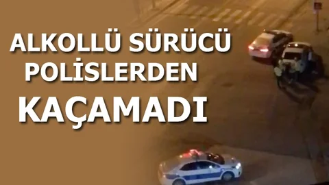 Alkollü Sürücü Ekiplere Yakalandı