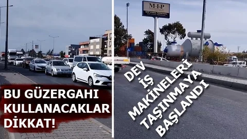 Sürücüler Dikkat! Bu Güzergahta Trafik Ağır İlerliyor