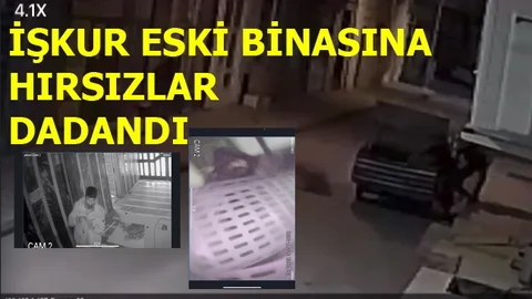 O Binaya Hırsızlar Dadandı