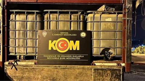 Mersin'de Kaçak Akaryakıt Ele Geçirildi